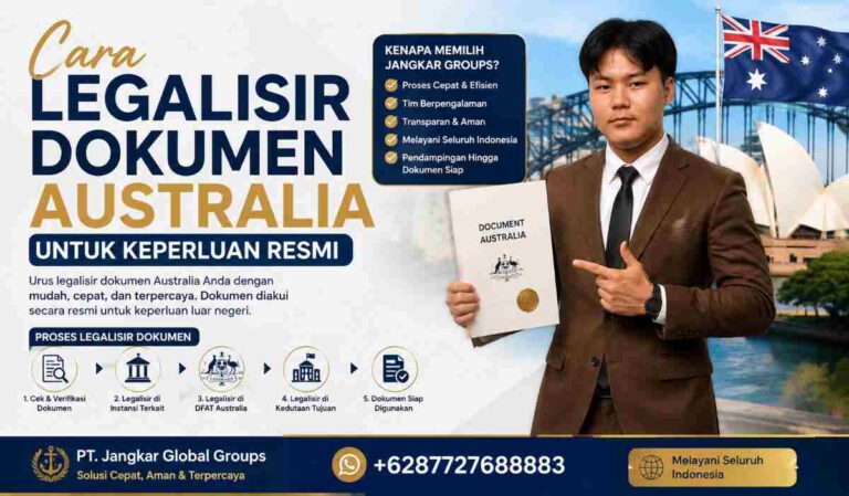 Cara Legalisir Dokumen Australia untuk Keperluan Resmi
