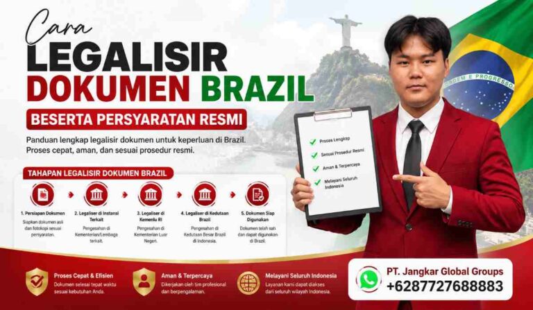 Cara Legalisir Dokumen Brazil Beserta Persyaratan Resmi