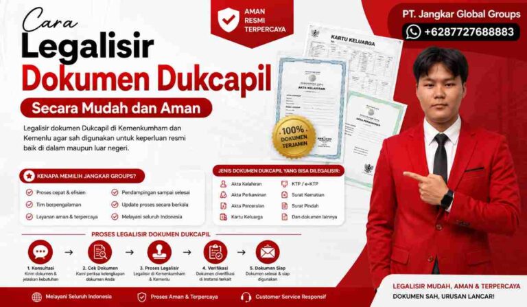 Cara Legalisir Dokumen Dukcapil Secara Mudah dan Aman