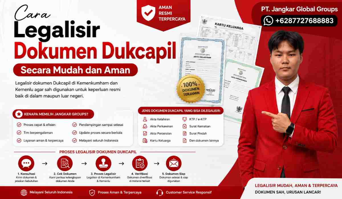 Cara Legalisir Dokumen Dukcapil Secara Mudah dan Aman