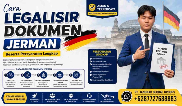 Cara Legalisir Dokumen Jerman Beserta Persyaratan Lengkap