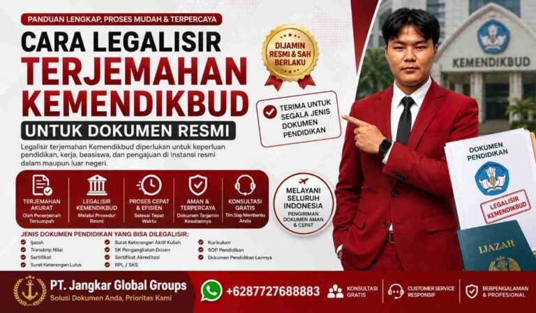 Cara Legalisir Terjemahan Kemendikbud untuk Dokumen Resmi