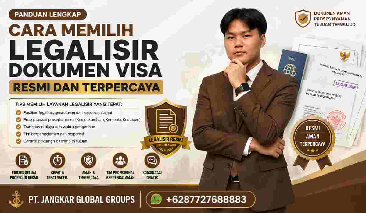 Cara Memilih Legalisir Dokumen Visa Resmi dan Terpercaya