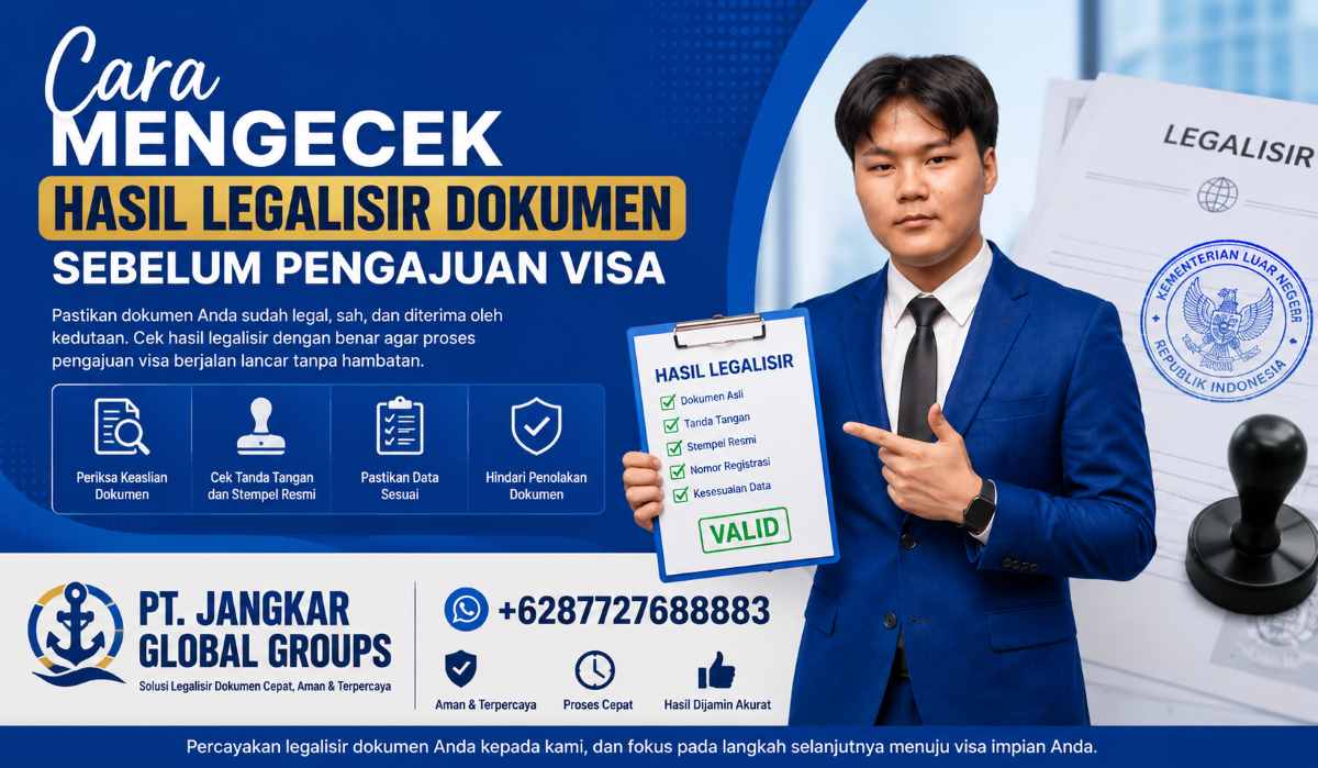 Cara Mengecek Hasil Legalisir Dokumen Sebelum Pengajuan Visa