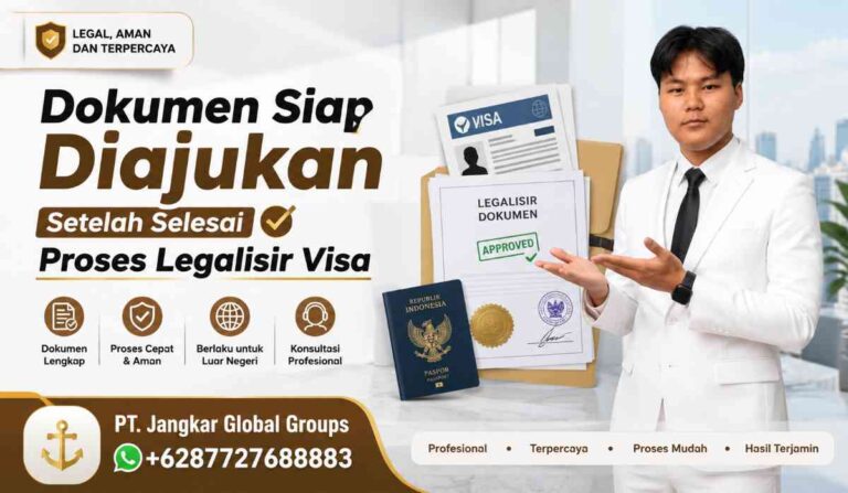 Dokumen Siap Diajukan Setelah Selesai Proses Legalisir Visa