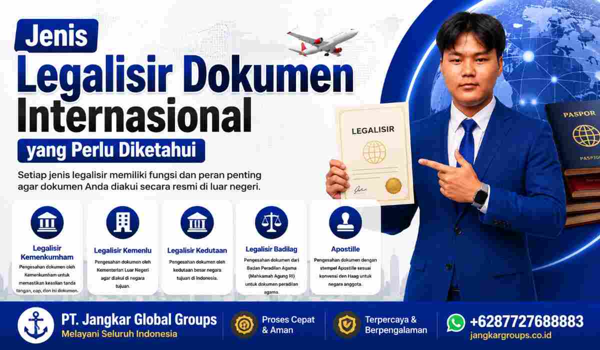 Jenis Legalisir Dokumen Internasional yang Perlu Diketahui