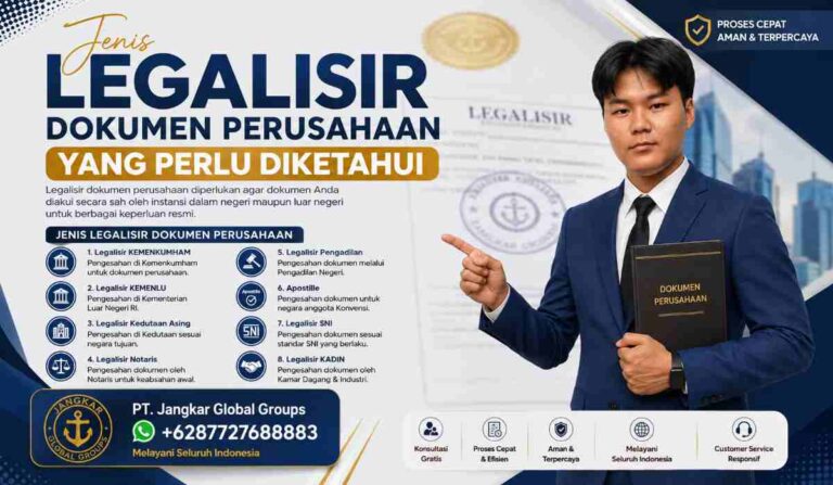 Jenis Legalisir Dokumen Perusahaan yang Perlu Diketahui