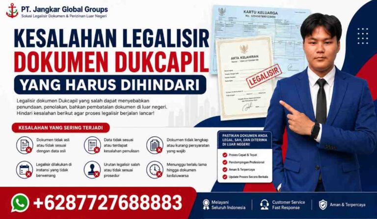 Kesalahan Legalisir Dokumen Dukcapil yang Harus Dihindari