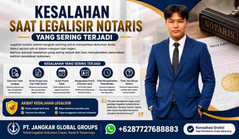 Kesalahan Saat Legalisir Notaris yang Sering Terjadi
