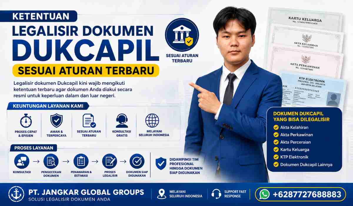 Ketentuan Legalisir Dokumen Dukcapil Sesuai Aturan Terbaru