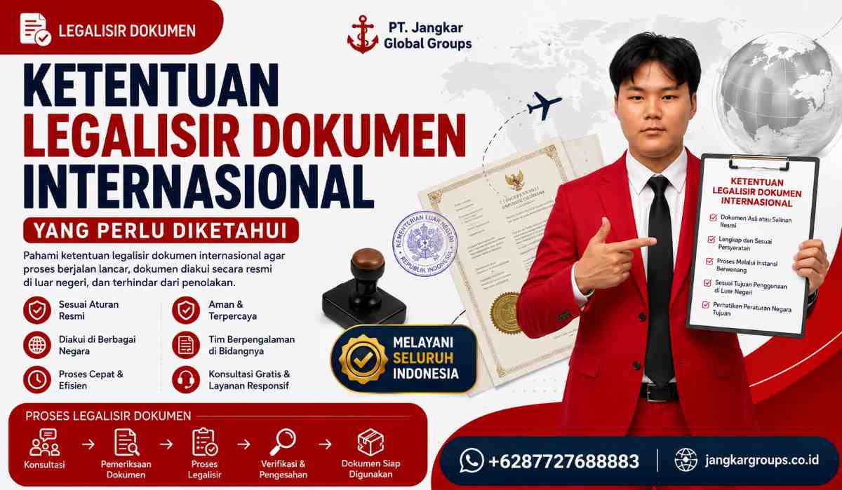 Ketentuan Legalisir Dokumen Internasional yang Perlu Diketahui