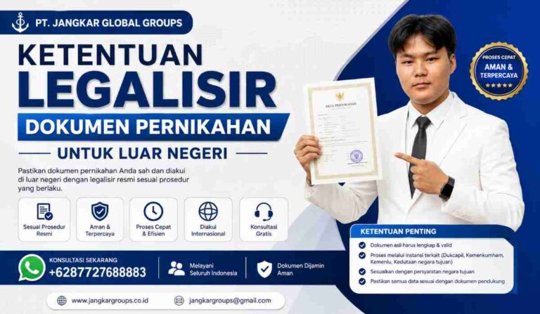 Ketentuan Legalisir Dokumen Pernikahan untuk Luar Negeri