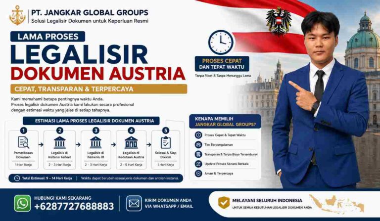 Lama Proses Legalisir Dokumen Austria