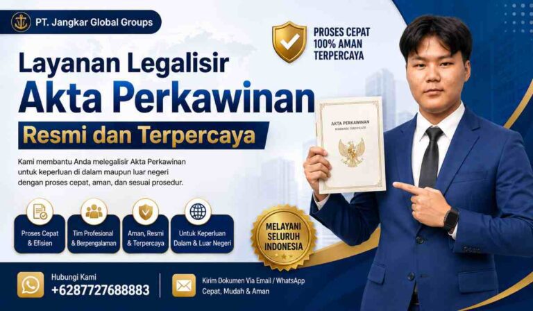 Layanan Legalisir Akta Perkawinan Resmi dan Terpercaya