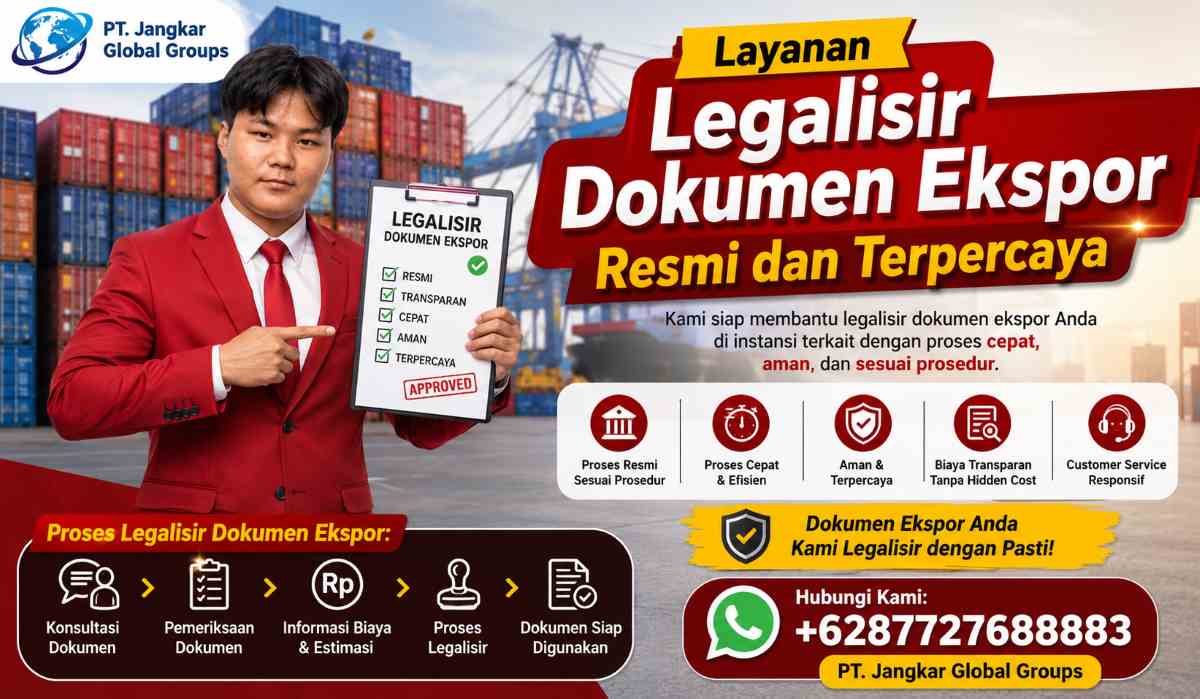 Layanan Legalisir Dokumen Ekspor Resmi dan Terpercaya