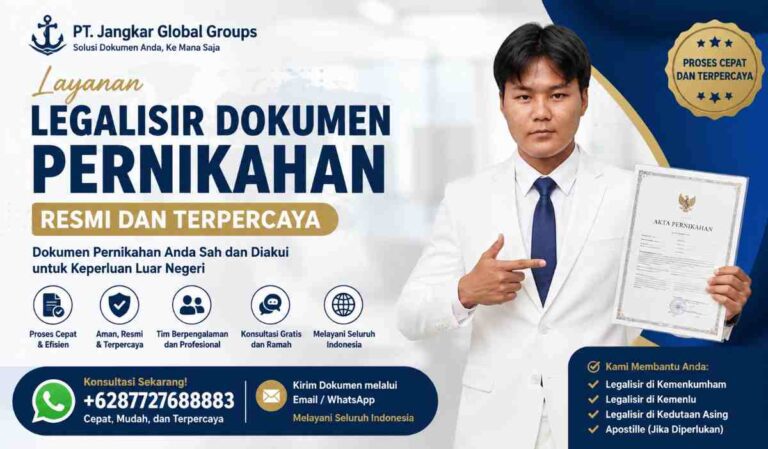 Layanan Legalisir Dokumen Pernikahan Resmi dan Terpercaya