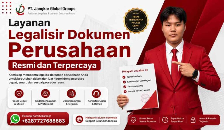 Layanan Legalisir Dokumen Perusahaan Resmi dan Terpercaya