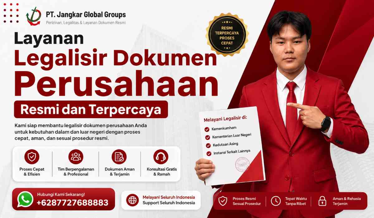 Layanan Legalisir Dokumen Perusahaan Resmi dan Terpercaya