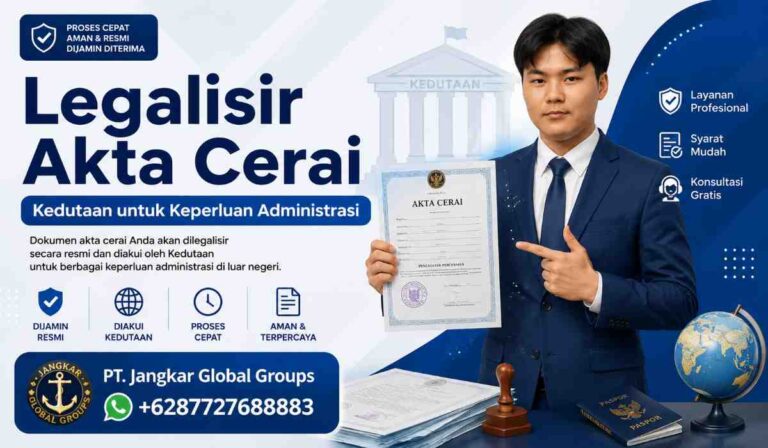 Legalisir Akta Cerai Kedutaan untuk Keperluan Administrasi