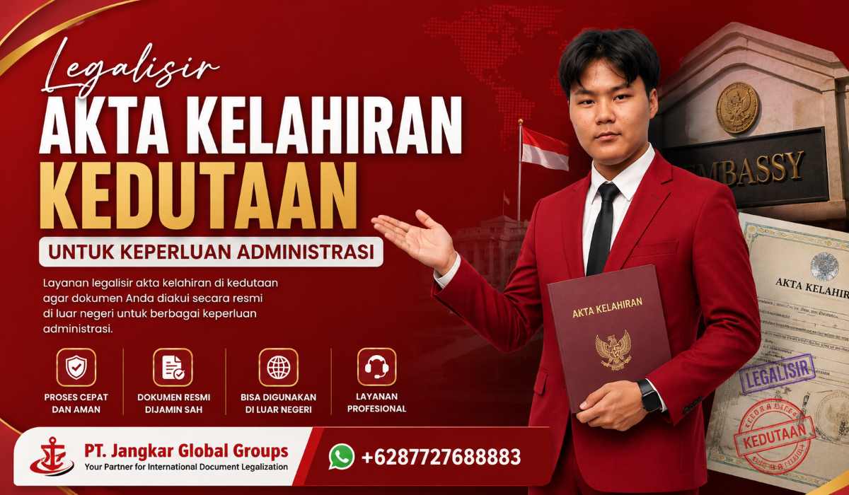 Legalisir Akta Kelahiran Kedutaan untuk Keperluan Administrasi