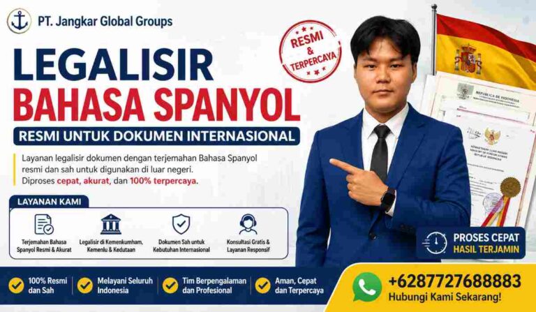Legalisir Bahasa Spanyol Resmi untuk Dokumen Internasional