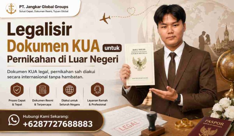 Legalisir Dokumen KUA untuk Pernikahan di Luar Negeri