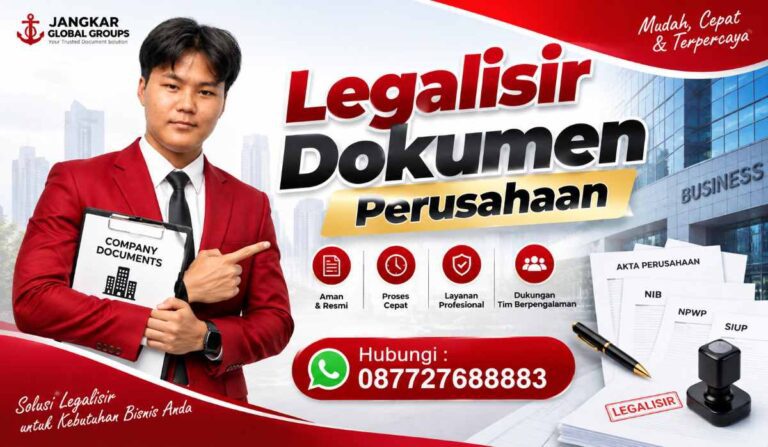 Legalisir Dokumen Perusahaan
