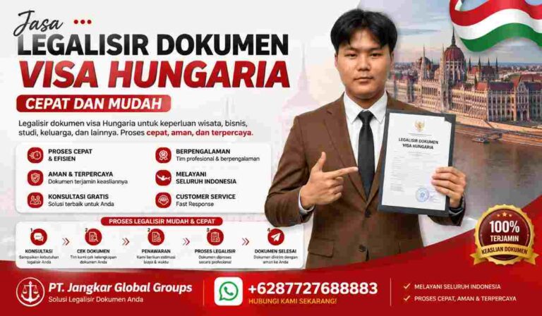 Legalisir Dokumen Visa Hungaria Cepat dan Mudah