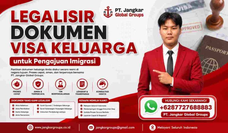 Legalisir Dokumen Visa Keluarga untuk Pengajuan Imigrasi