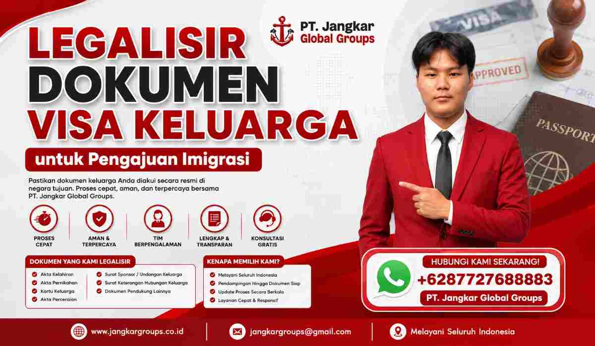 Legalisir Dokumen Visa Keluarga untuk Pengajuan Imigrasi