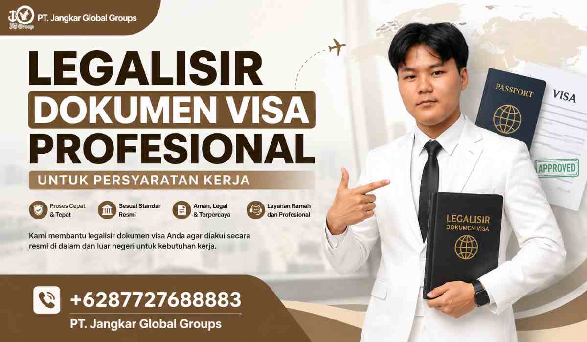 Legalisir Dokumen Visa Profesional untuk Persyaratan Kerja
