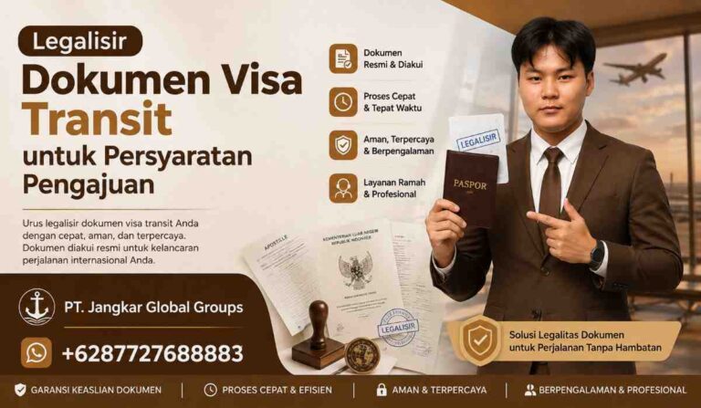 Legalisir Dokumen Visa Transit untuk Persyaratan Pengajuan