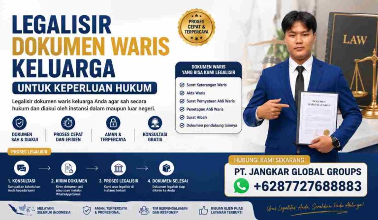Legalisir Dokumen Waris Keluarga untuk Keperluan Hukum