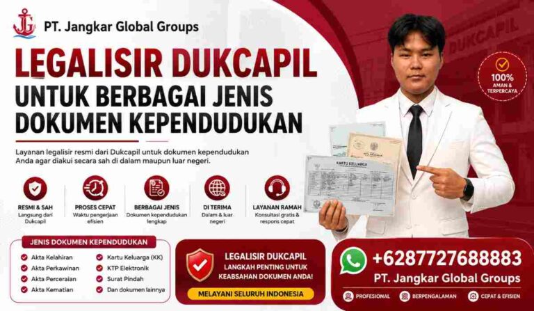 Legalisir Dukcapil untuk Berbagai Jenis Dokumen Kependudukan