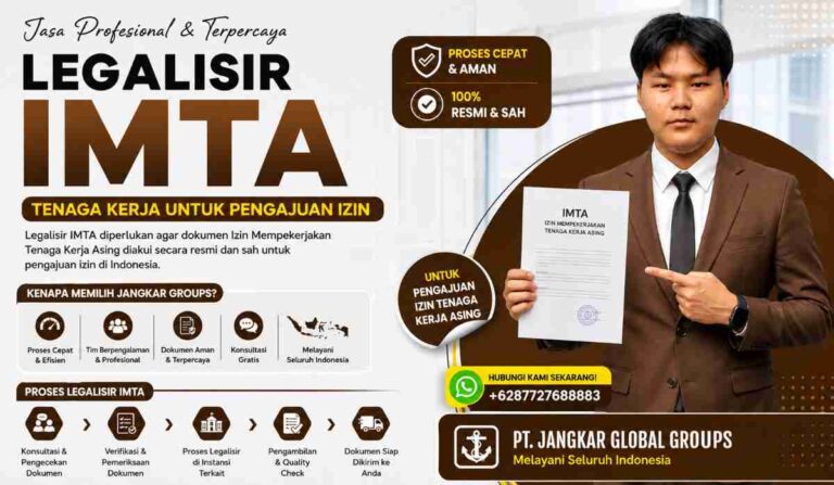 Legalisir IMTA Tenaga Kerja untuk Pengajuan Izin