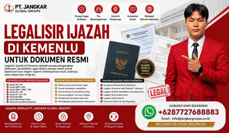 Legalisir Ijazah di Kemenlu untuk Dokumen Resmi