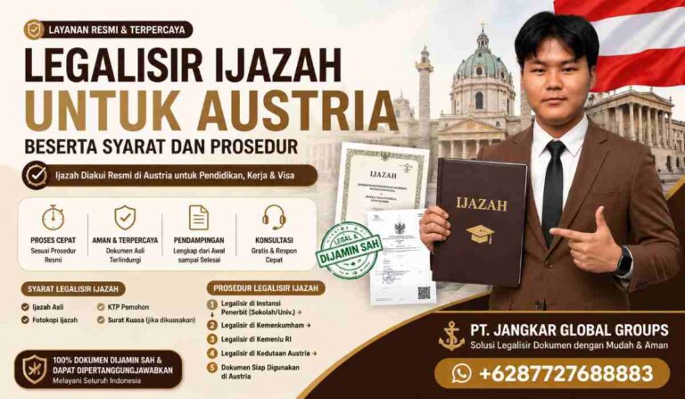 Legalisir Ijazah untuk Austria Beserta Syarat dan Prosedur