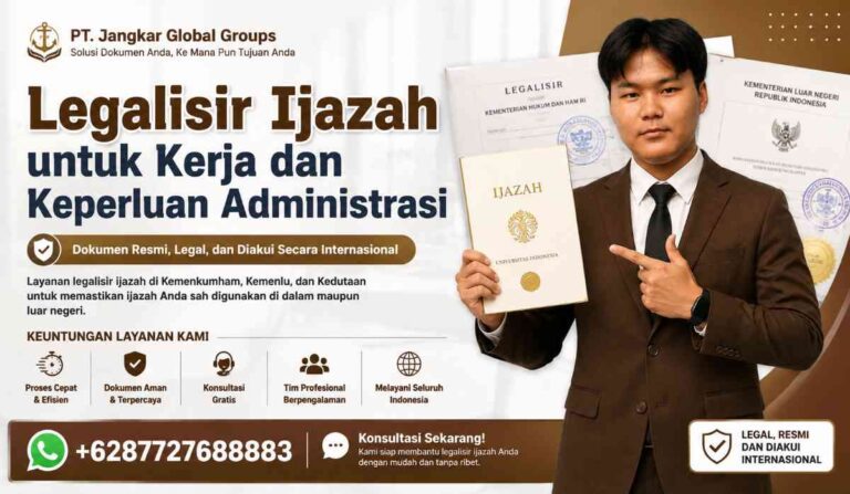 Legalisir Ijazah untuk Kerja dan Keperluan Administrasi