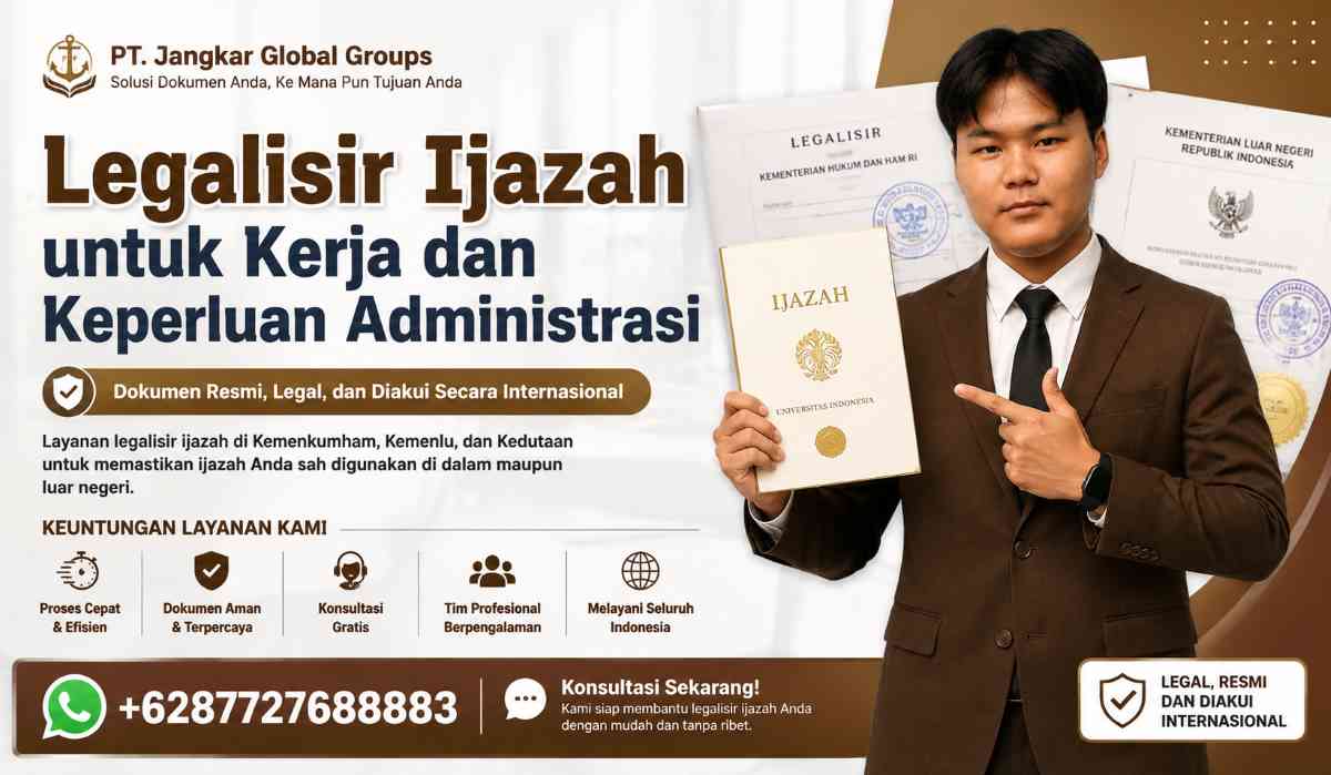 Legalisir Ijazah untuk Kerja dan Keperluan Administrasi