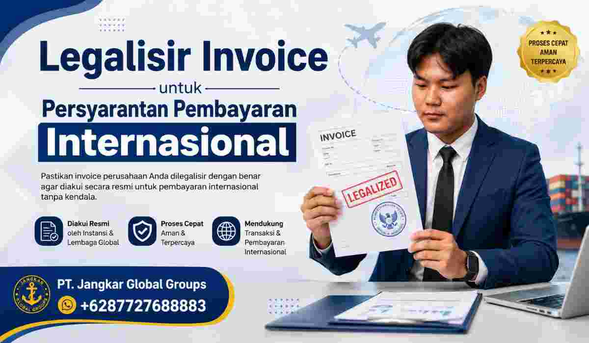 Legalisir Invoice untuk Persyaratan Pembayaran Internasional
