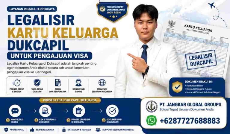 Legalisir Kartu Keluarga Dukcapil untuk Pengajuan Visa