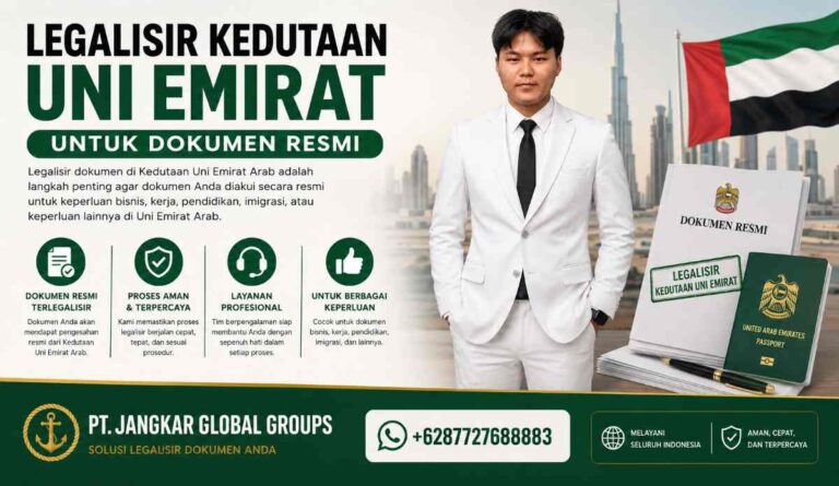 Legalisir Kedutaan Uni Emirat untuk Dokumen Resmi