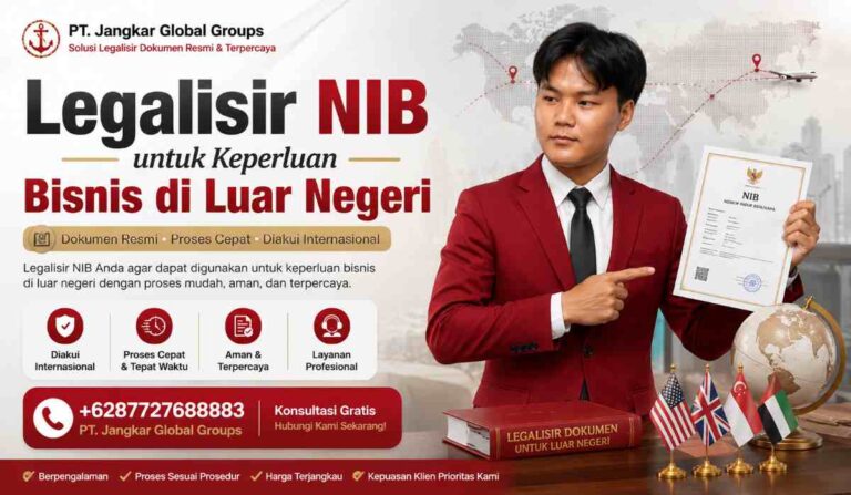 Legalisir NIB untuk Keperluan Bisnis di Luar Negeri