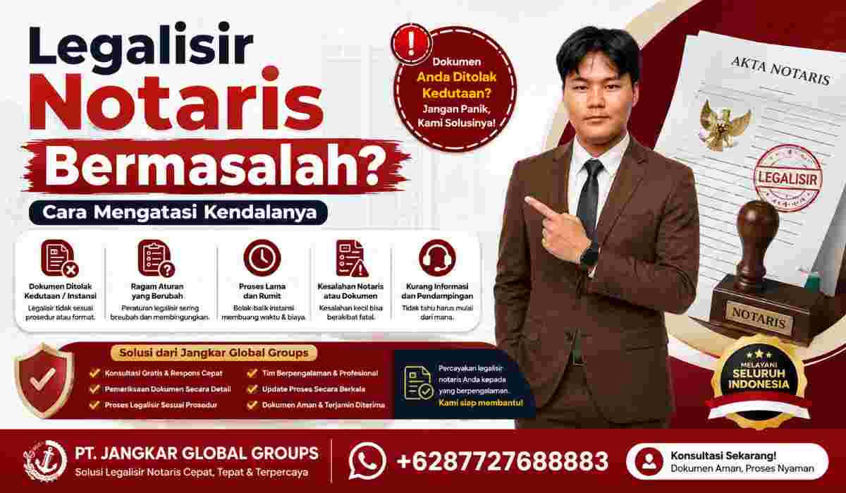 Legalisir Notaris Bermasalah Cara Mengatasi Kendalanya
