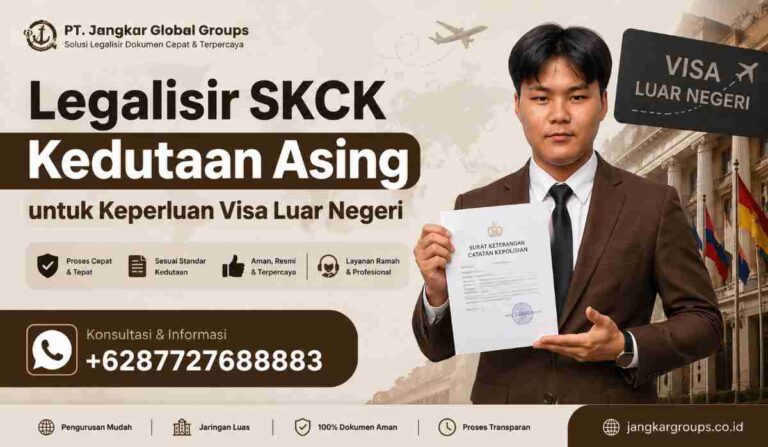 Legalisir SKCK Kedutaan Asing untuk Keperluan Visa Luar Negeri
