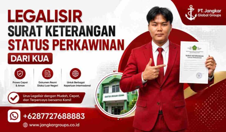 Legalisir Surat Keterangan Status Perkawinan dari KUA