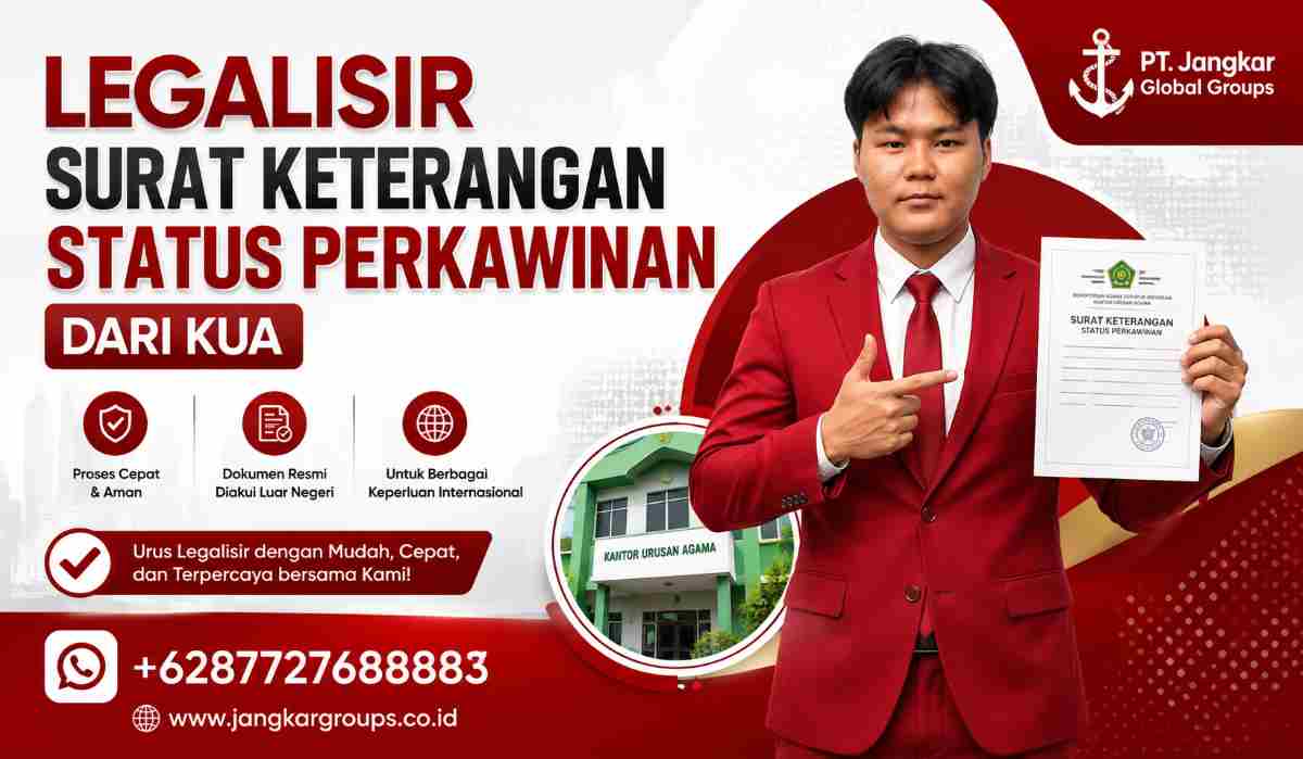Legalisir Surat Keterangan Status Perkawinan dari KUA