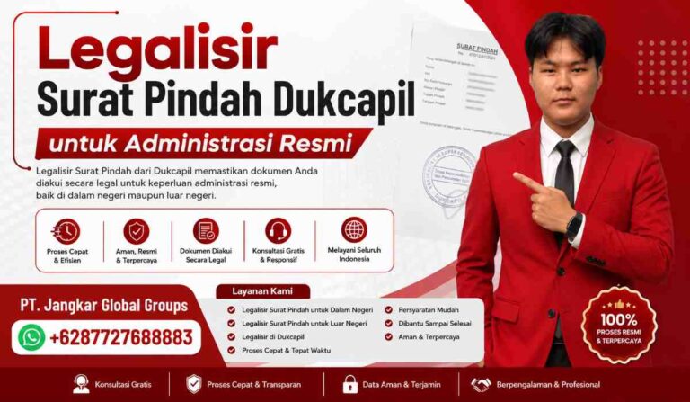 Legalisir Surat Pindah Dukcapil untuk Administrasi Resmi