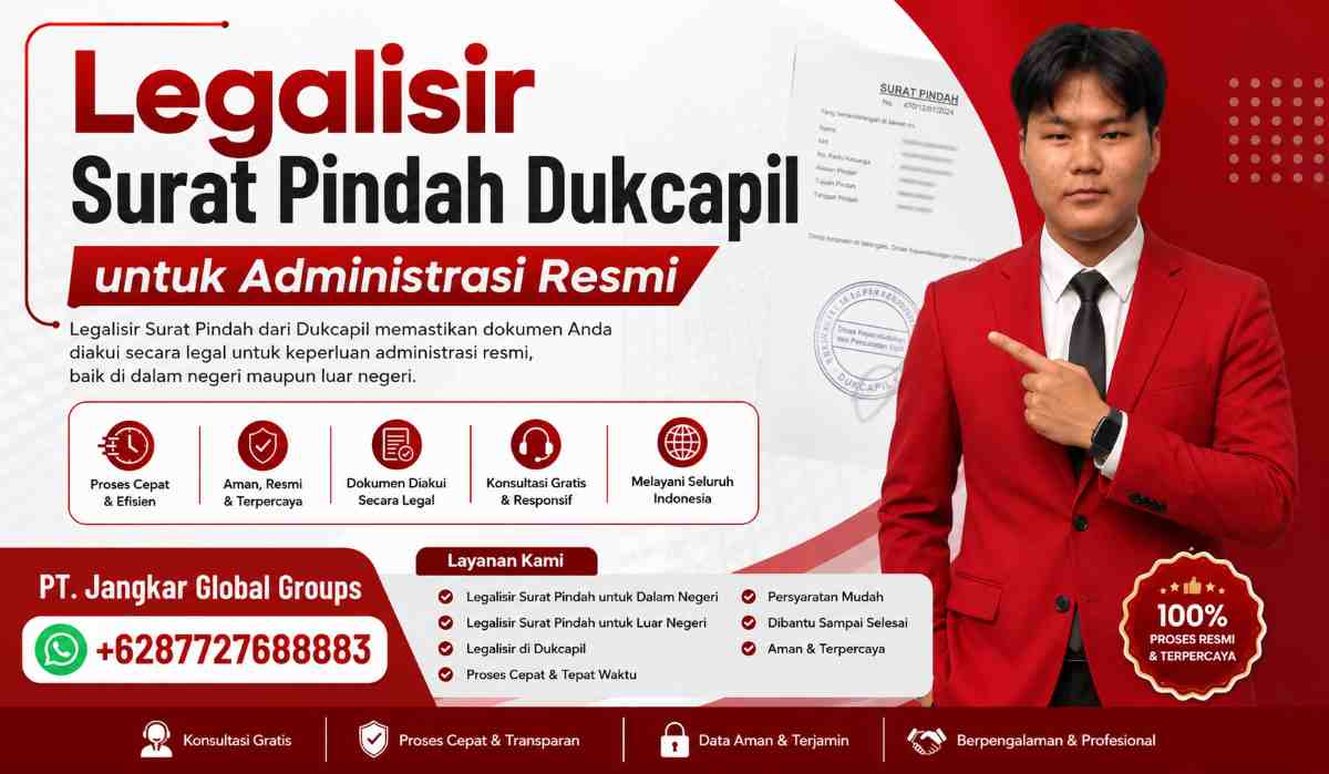 Legalisir Surat Pindah Dukcapil untuk Administrasi Resmi