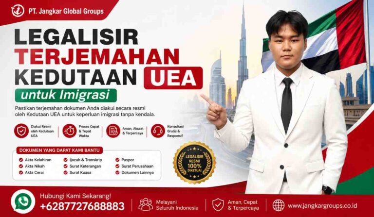 Legalisir Terjemahan Kedutaan UEA untuk Imigrasi
